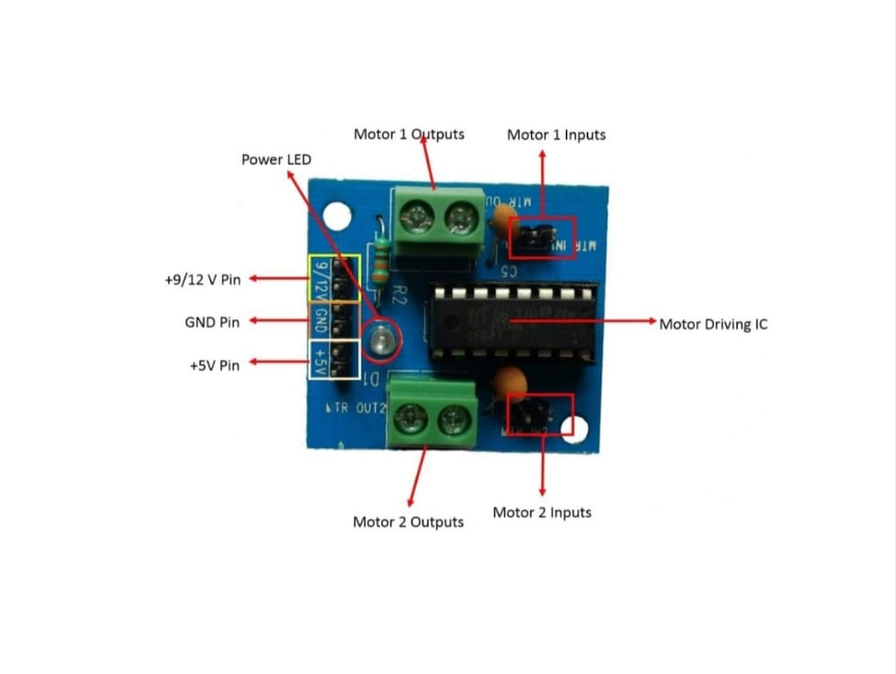 L293D Motor Driving Module