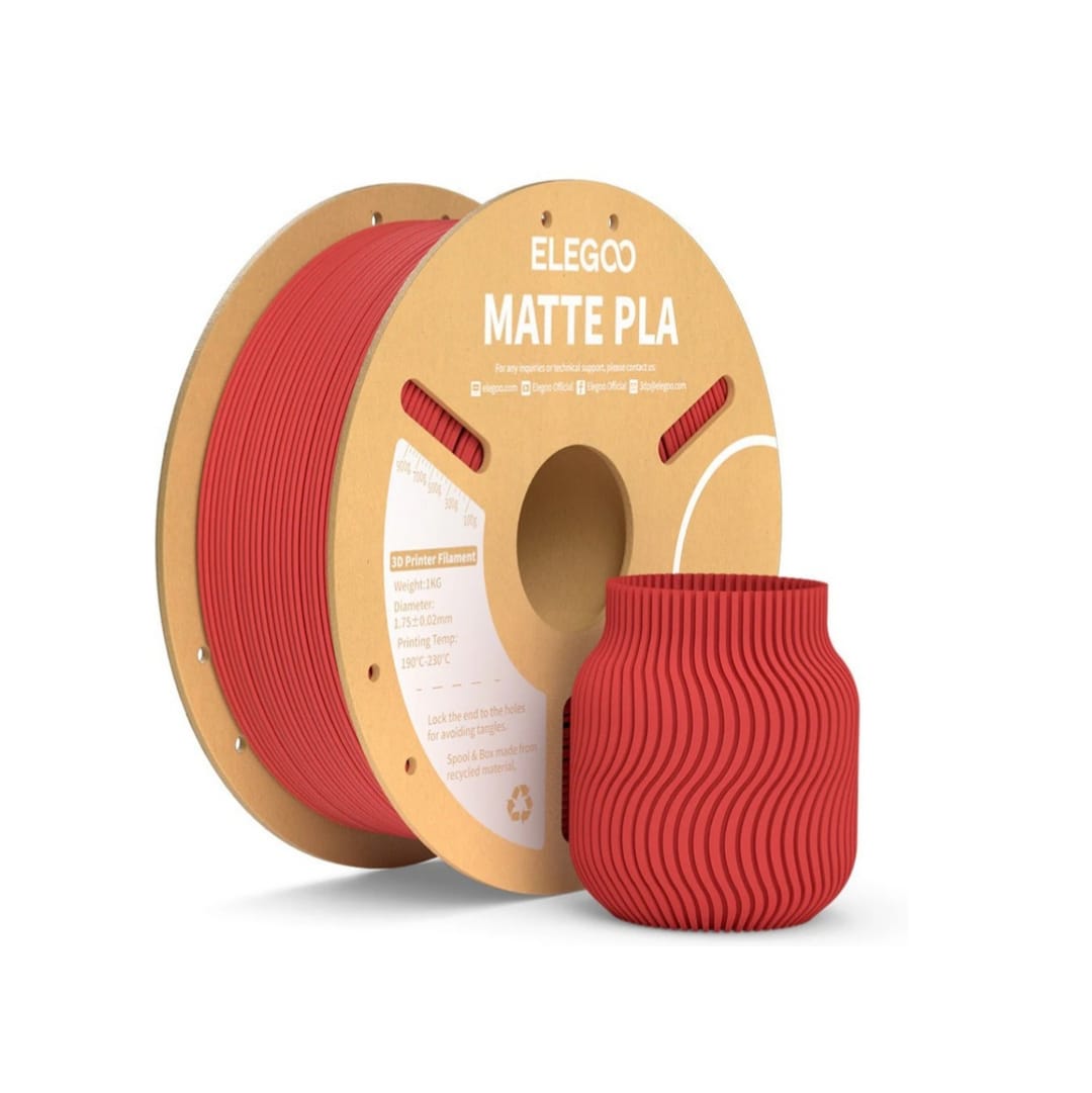 ELEGOO PLA Matte Filament 1kg  (RED)