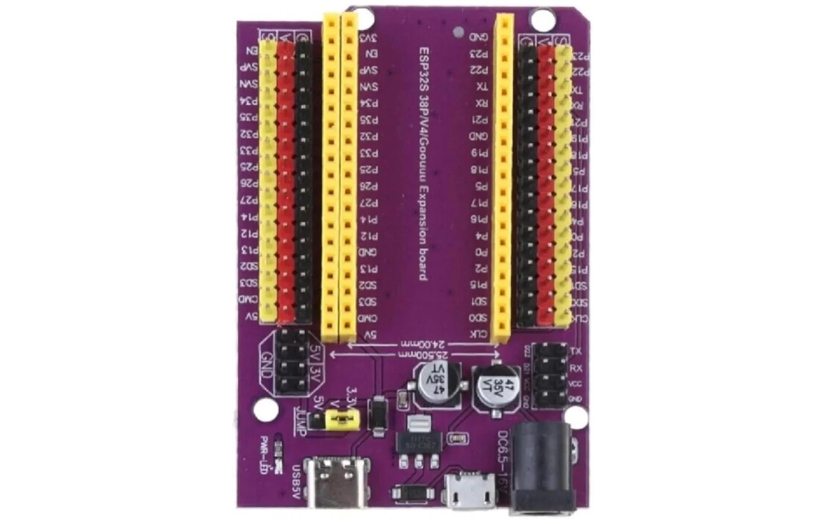 ESP32 Development Board Type-C/Micro USB ESP32 Expansion Board 38PIN Female Header