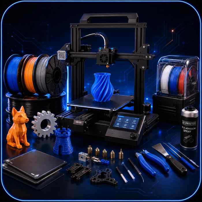 3D Printer & Accessories 